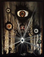 "I of the Beholder" by Surge VOil on Panel FramedDimension: 20" x 26Price on Request