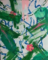 "Cistus 4" by Anura ThamardtAcrylic on CanvasDimension: 40 x 50 cmPrice: $1,200