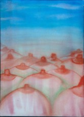 "Sea of Me" by Sue StrandeTransparent Watercolor on 140 lb. Arches HP Watercolor PaperDimension: 1014 pixel imagePrice: $300